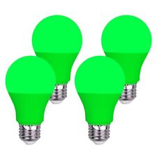 Greenic Green Light Bulb 9w 60 Watt Equivalent 120v E26 Base A19 Green Led Li...