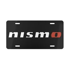 Nissan Nismo New - Custom Design Vanity Plate - 100 Aluminum Pre-drilled Holes