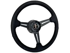 1979-82 Ford Mustang 6-bolt Suede Race Steering Wheel Kit Ford Mustang Fox Body