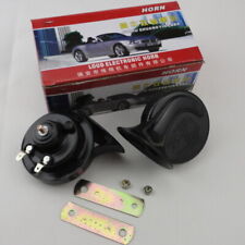 Us Pair Horn Loud Dual-tone Electric Snail Horn Kit 12v 110 Db For Car Truck Suv