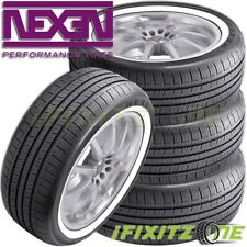 4 Nexen Npriz Ah5 20575r14 95s White Wall All Season Tire 50000 Mile Warranty