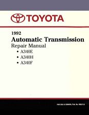 1992 Toyota Automatic Transmission Repair Manual