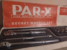 Par-x By Snap-on Drive Socket Set Collectors Item