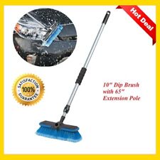 Car Dip Washing Brush With 65 Pole Long Handle Soft Wash For Boat Truck Suv Rvs