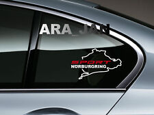 Sport Nurburgring Decal Sticker Racing Car Window Logo Performance Motorsport