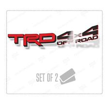 2x Gold Hook Trd 4x4 Off Road Decals Stickers For Toyota Tundra 2022 2023