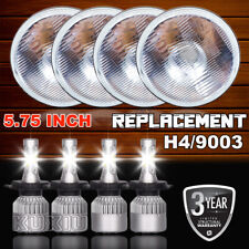 4pcs 5.75 5-34inch Round Led Headlights Upgrade For Ford Galaxie 500 1962-1974
