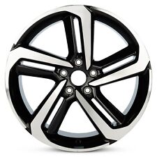 New Wheel For 2018-2022 Honda Accord 19 Inch Machined Black Alloy Rim