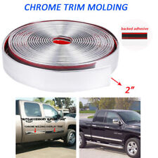 Chrome Trim Molding Body Side Trim Strip For Cartruck Bumper Door Window Guard