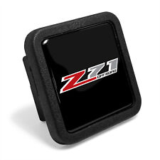 Chevrolet Z71 Off Road Black Rubber Heavy-duty 2 Tow Hitch Cover