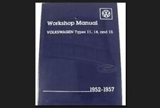 1956 Volkswagen Vw Beetle Sedan Convertible Type 11 15 Service Repair Manual