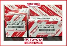2003-2021 Toyota 4runner Front Rear Brake Pads Gen Oem 04465-az20004466-az203
