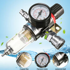14 Air Compressor Filter Water Separator Trap Tools Kit With Regulator Gau-qe