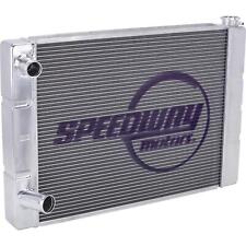 Speedway 31 Double Pass Aluminum Radiator Fordmopar Style Left Inlet Outlet