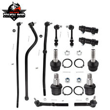 13pcs Front Sway Bar Tie Rod Ball Joints Track Bar For 95-97 Dodge Ram 2500 3500