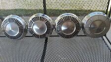 4 Oem 1965 1966 Plymouth Fury Belvedere Dog Dish Hubcaps Mopar Wheelcovers
