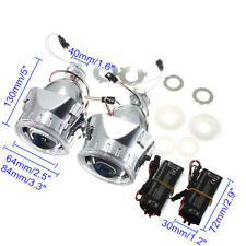 2.5 Halo Angel Eyes Hid Bi-xenon Projector Lens Lhdrhd Headlight And Inverter
