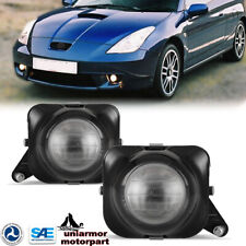For 2000-2005 Toyota Celica Fog Lights Front Bumper Driving Lamps Clear Len Pair