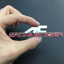 Metal Ac Schnitzer Logo Emblem Car Badge Decal Sticker Auto Trunk Rear Tailgate