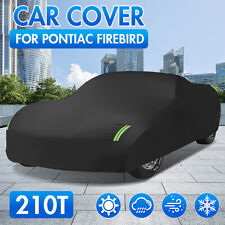 210t Full Car Cover All Weather Protect Waterproof For Pontiac Firebird 1967-02