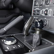 Real Carbon Fiber Car Gear Shift Knob Trim Cover For Ineos Grenadier 2020-24