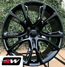 20 Inch Wheels For Jeep Grand Cherokee Wl 20x9 Gloss Black Srt Rims Lug Nuts