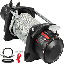 Vevor Hydraulic Winch Anchor Winch 15000lbs Steel Cable Drive Winch For Towing
