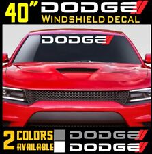 2 Colors Windshield Banner 40 Vinyl Sport Decal For Dodge Charger Challenger