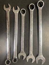 Lot Of 5 Large Wrenches 3 Mac Tools 2 Snap-on