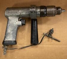 Snap-on Pdr5a Pneumatic Reversible Air Drill W Snap-on Pdah1 Handle- Used.