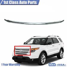 Upper Chrome Grille Trim For 2011-2015 Ford Explorer Fo1217105 Bb5z8200aa