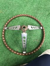 1965 1966 Mustang Fastback Coupe Gt Conv Shelby Orig Deluxe Wood Steering Wheel