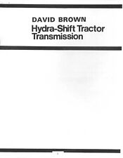 Hydra-shift Synchromesh Tractors Transmission Repair Manual Case David Brown