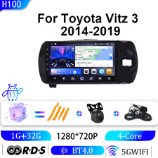 Android 13 Car Stereo Radio Gps Wifi Carplay 32g For Rhd Toyota Vitz 2014-2019