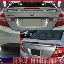2012 2013 2014 2015 Honda Civic 4 Dr Factory Style Spoiler Wing Wled Unpainted