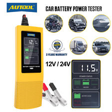 12v 24v Car Battery Monitor Capacity Voltage Meter Battery Tester Analyzer Alarm
