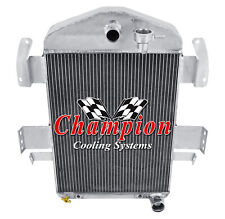 Kr Champion 3 Row Radiator Chevy Configuration For 1934 Chevrolet Master Cc34ch