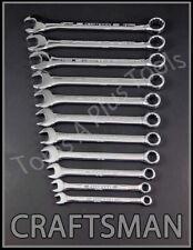 Craftsman Hand Tools 11pc Polished Chrome Metric 12pt Combination Wrench Set