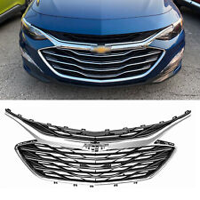 Front Grille Assembly Upper Center Lower Grill For Chevrolet Malibu 2019-2021