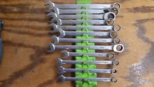 Matco Tools 12pc 12-point Metric Chrome Combination Wrench Set 10-19mm