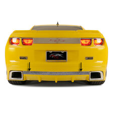 Polished Rear Laser Mesh Valance Trim For 2010-13 Camaro Rs Wrs Ground Effects