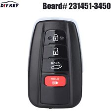Smart Remote Key Fob For Toyota Highlander 2021 2022 2023 231451-3450 Hyq14fla