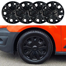 For 2014-2023 Ford Transit Connect 16 Wheel Black Skin Covers Hub Caps Set 4