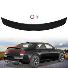 Glossy Black Style Rear Trunk Spoiler Wing For Chrysler 300 300c 300s 2011-2023