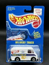 Super Cool 1989 Hot Wheels White Delivery Truck 52 Mobile Tune-up Speed Points