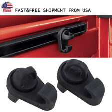 2pcs Truck Bed Tie Down Hooks Deck Rail For 20052021 2022 Toyota Tacoma Tundra