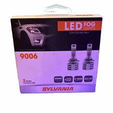 Sylvania 9006 Led Fog Driving Lights 2 Pack Open Box