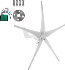 1200w Wind Turbine Generator Kit 5 Blades Windmill Dc 1224v Charger Controller