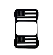 American Flag Tail Light Covers Fits 2020-23 Jeep Gladiator With Led Lights