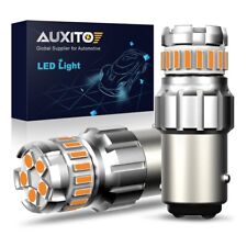 Auxito 1157 2357 Led Front Turn Signal Light Blinker Bulbs Canbus No Hyper Flash
